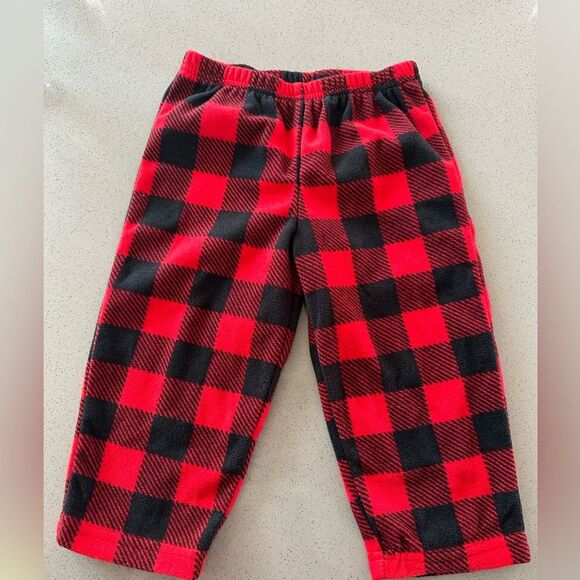 Carters Holiday Christmas Reindeer pajamas 2 piece matching set 18 months - Picture 6 of 8